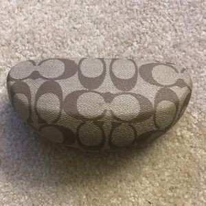 Coach sunglasses case with lens towel *authentic*